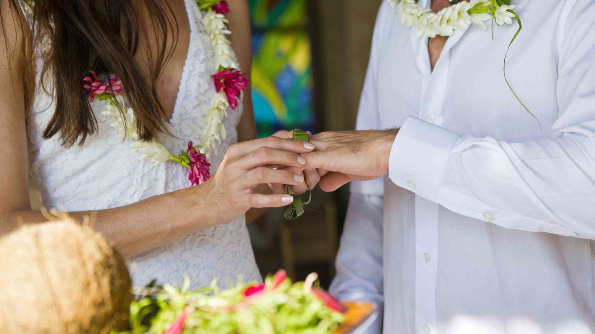 Mariage traditionnel à Bora Bora © Tahiti Tourisme