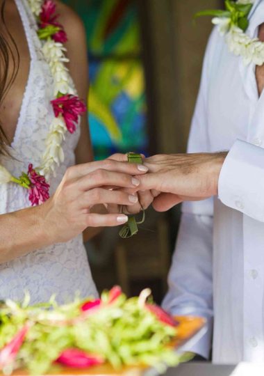Mariage traditionnel à Bora Bora © Tahiti Tourisme